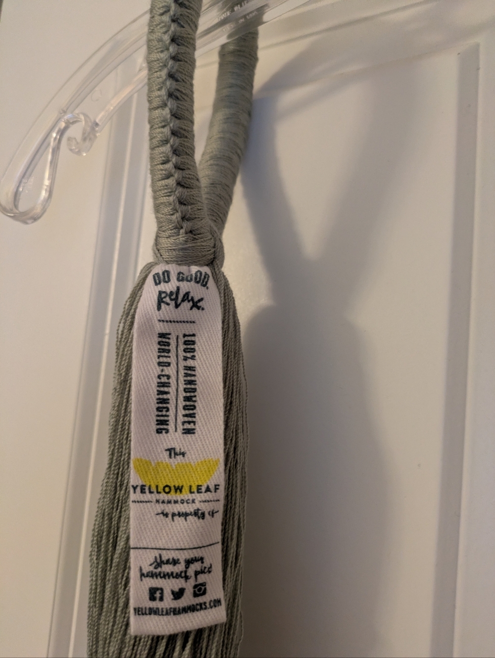 Chair Hammock - Sage Grey - Picture 6 of 10